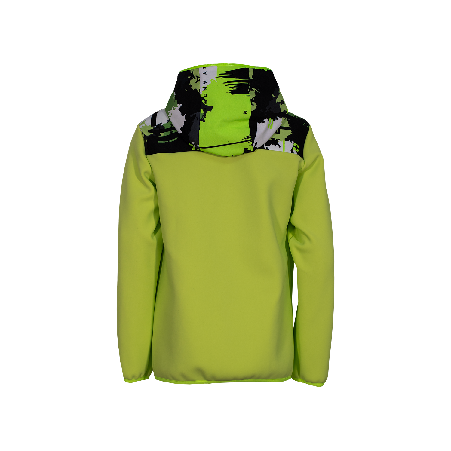 andCIAN fantovski windstop - PISTACIJA/ČRNA/FLUO RUMENA