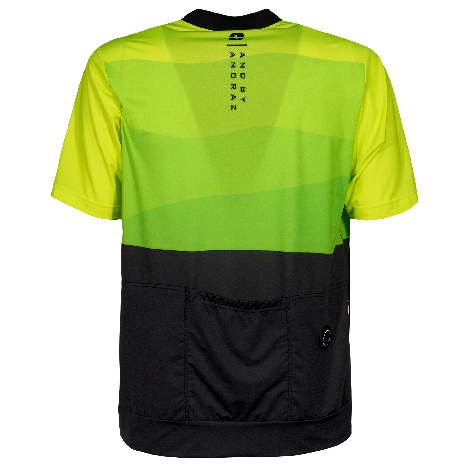 andJAMEL moška majica - ČRNA/FLUO RUMENA