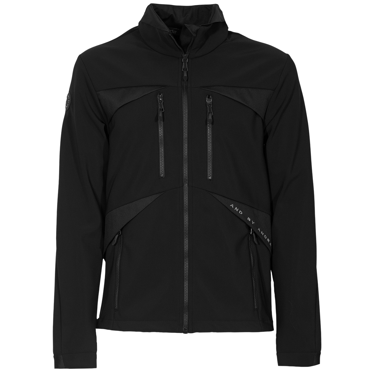 andTIMMO moški softshell - ČRNA/T.SIVA