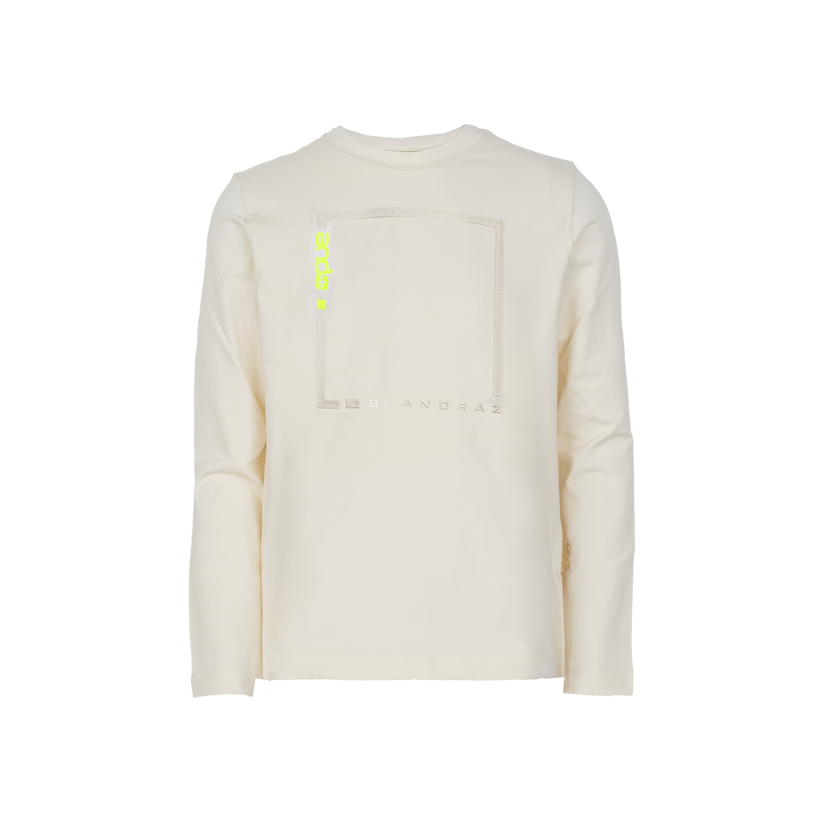 andARCH - fantovska majica - SV.BEŽ,FLUO RUMENA
